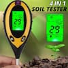 Cubilan 4 in 1 Soil Moisture Meter, PH Meter/Sunlight Intensity/Ambient  Humidity Backlit LCD Display Soil Tester B09N36NBG2 - The Home Depot