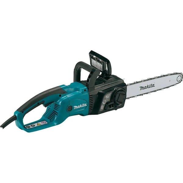 Makita 14 in. 14.5 Amp Corded Electric Rear Handle Chainsaw UC3551A - The  Home Depot