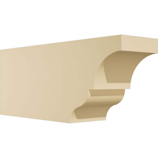 Ekena Millwork Standard Asheboro 5 in. W x 8 in. H x 20 in. D Signature Urethane Rafter Tail Outlooker