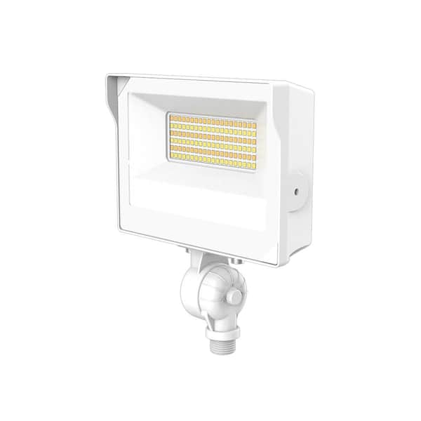 Lithonia Lighting Contractor Select QTE Line Voltage 500-Watt Equivalent Bronze Knuckle Mount Integrated LED Landscape Flood Light Lithonia Lighting Contractor Select QTE Line Voltage 500-Watt Equivalent Bronze Knuckle Mount Integrated LED Landscape Flood Light