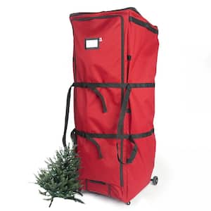 XXL Expandable Rolling Christmas Tree Storage Bag for Trees Up to 12 ft. Tall