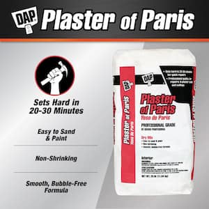 25 lbs. White Dry Mix Plaster of Paris