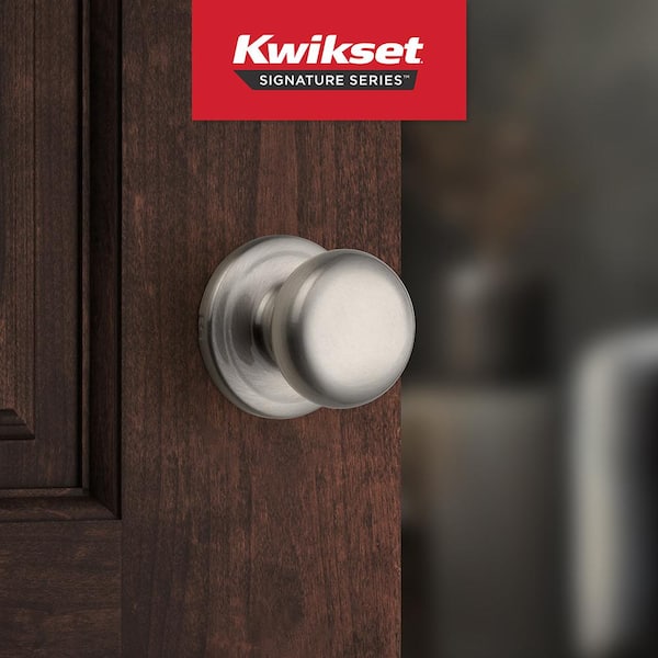 Juno Satin Nickel Passage Hall/Closet Door Knob (4-Pack)