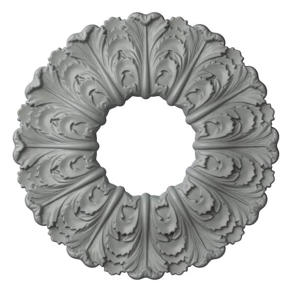 Ekena Millwork 31-1/2-in OD x 10-7/8-in ID x 2-in P Caiden Ceiling Medallion