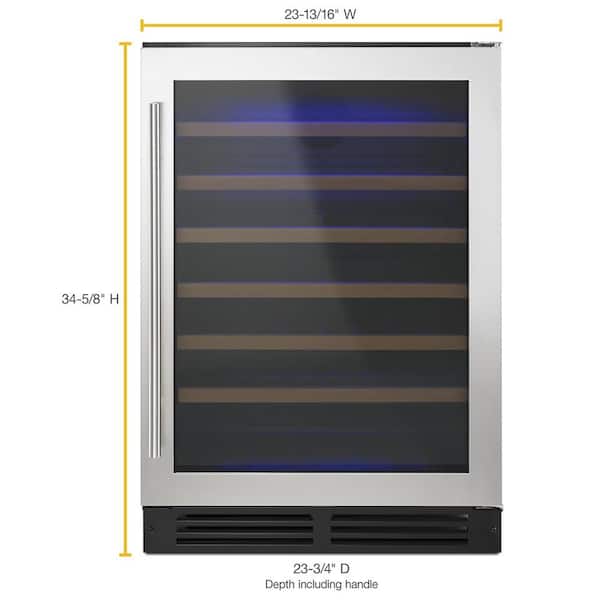 Whirlpool Wine Cellar (WUW35X24DS) - Stainless Steel