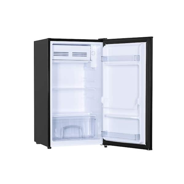 Danby 3 3 Cu Ft Mini Fridge In Black With Freezer Dcr033b1bm The Home Depot