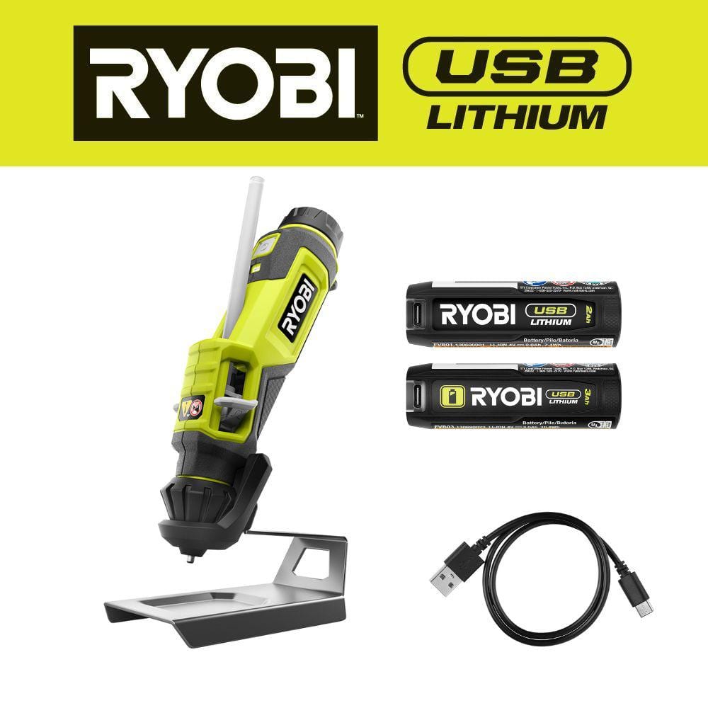 Have a question about RYOBI USB Lithium Glue Pen Kit with 2.0 Ah USB ...