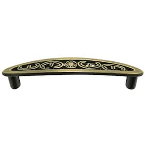 Classic Traditions 3 in. Center-to-Center Antique Brass Bar Pull Cabinet Pull (79105)