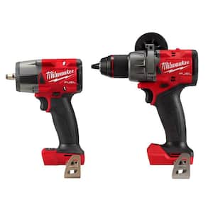 M18 FUEL GEN-2 18V Lithium-Ion Mid Torque Brushless Cordless 3/8 in. Impact Wrench w/FR & FUEL Hammer Drill/Driver