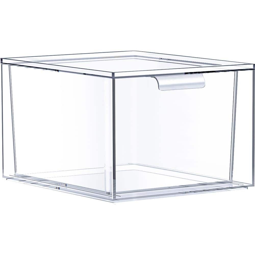 Stackable Acrylic Drawers - Clear Make Up Organizers for Vanity