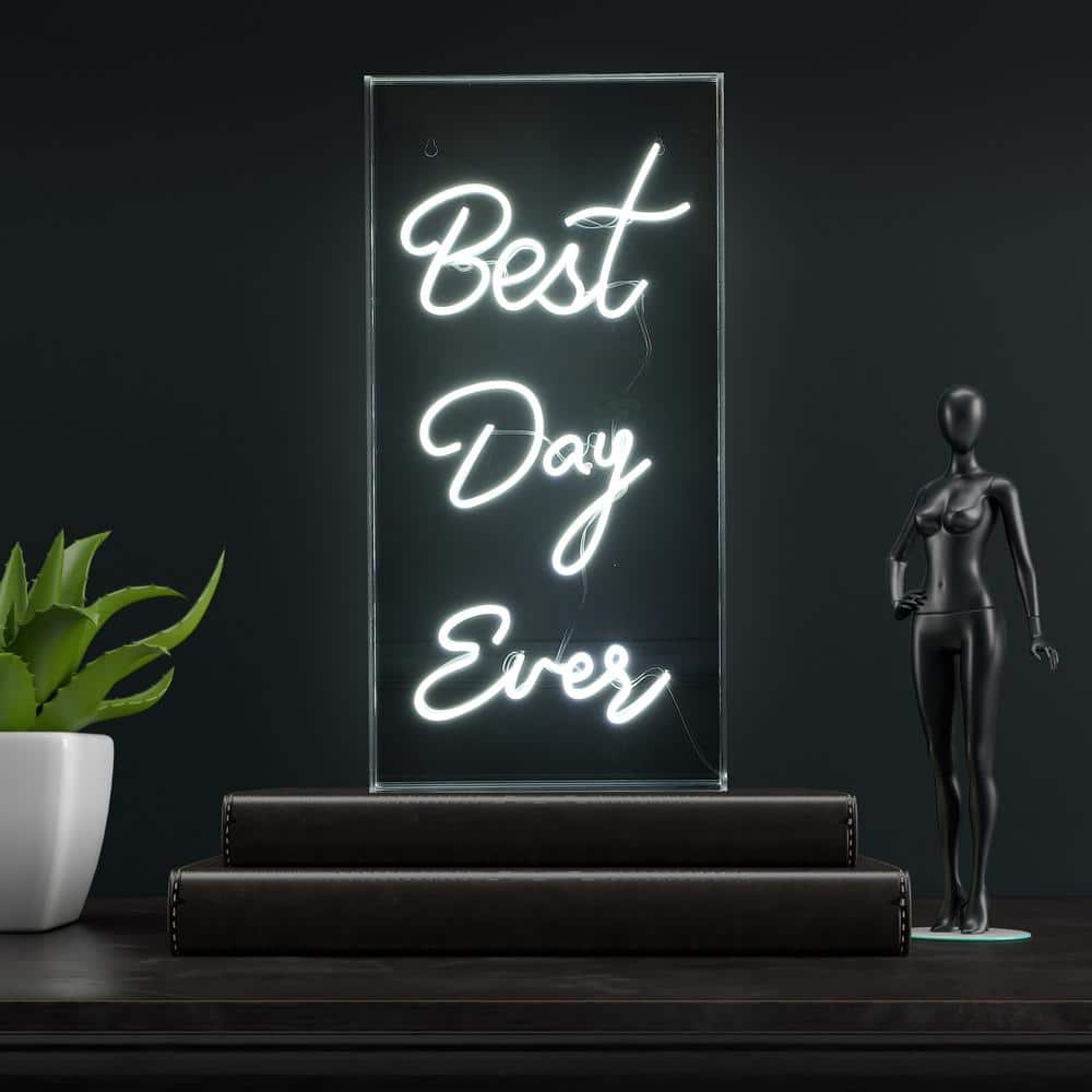 Bright White popular Vertical It Was All A Dream LED Light Sign Wall Decoration