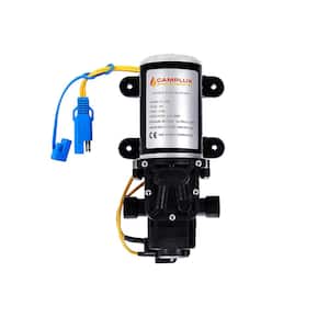 12V 1.6 GPM Water Pressure Diaphragm Pump Kit 65 PSI