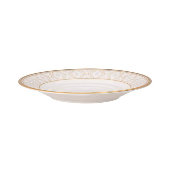 Noritake Noble Pearl Bone China Set Of 4 Saucers, 6