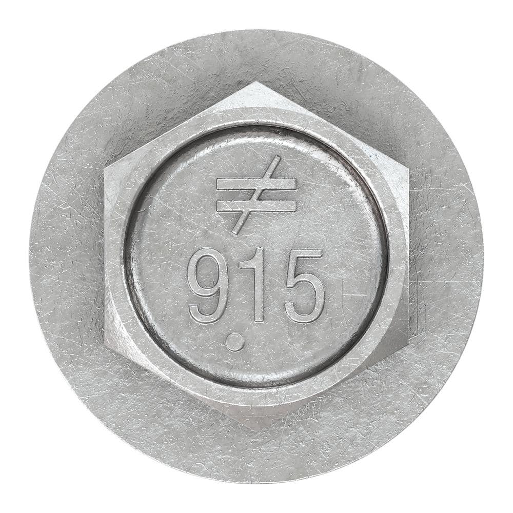 Simpson Strong-Tie 1-1/2" Galvanized Steel Hex Head Connector Screws