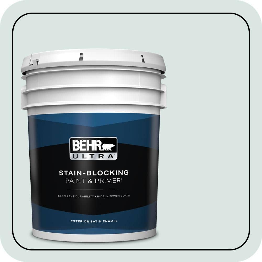 5 gal. #MQ3-51 Crystalline Falls Satin Enamel Exterior Paint & Primer price history on PriceWatchPro