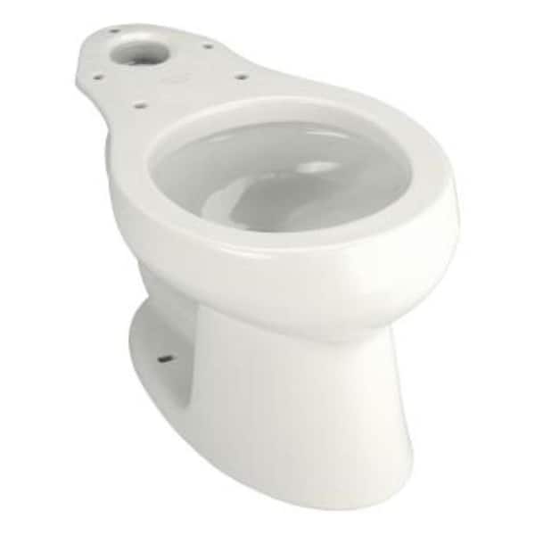 KOHLER Wellworth Round Toilet Bowl Only in White