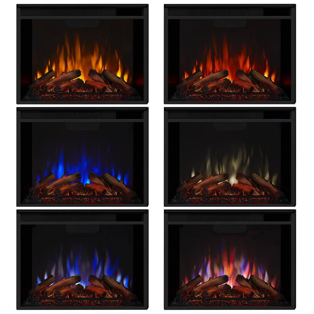 Centennial Grand 56" White Electric Fireplace with Carved Pilasters
