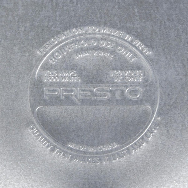 Presto - SlimLine 286 sq. in. Black Electric Griddle with Temperature Sensor