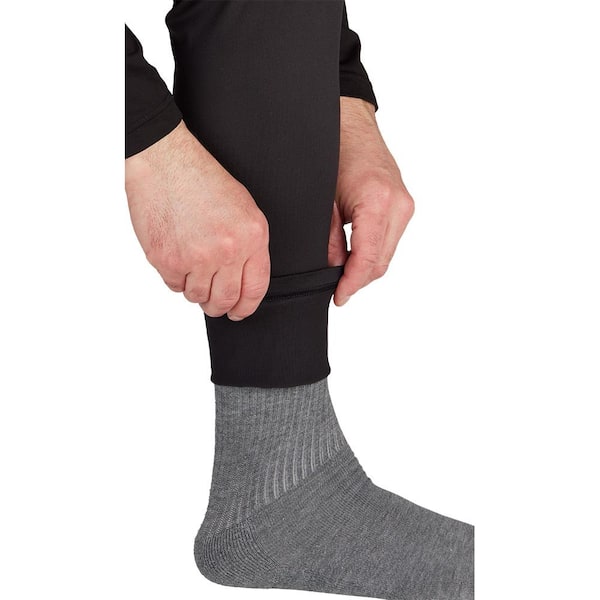 $39 32 Degrees Heat Underwear Men Gray Pants Thermal Base-Layer