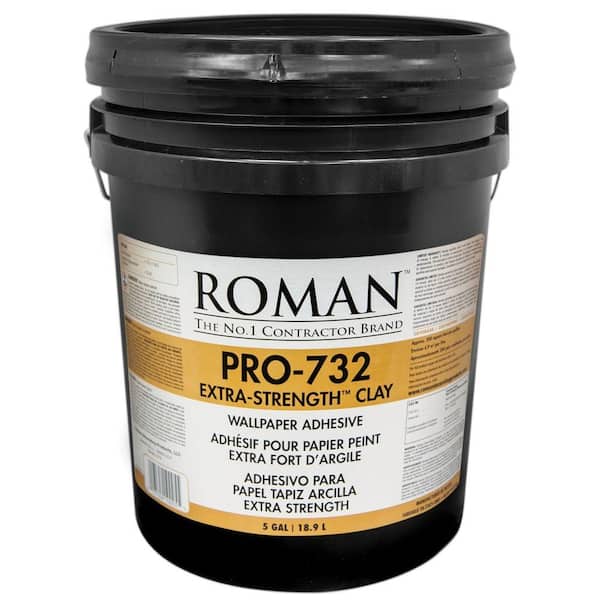 Roman PRO-732 5 gal. Extra Strength Wallcovering Adhesive