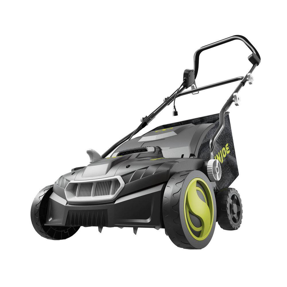 Sun Joe 15 in. 15-Amp Electric Scarifier and Lawn Dethatcher