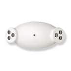 Evade 120-Volt/277-Volt Integrated LED White Emergency with Remote Capacity