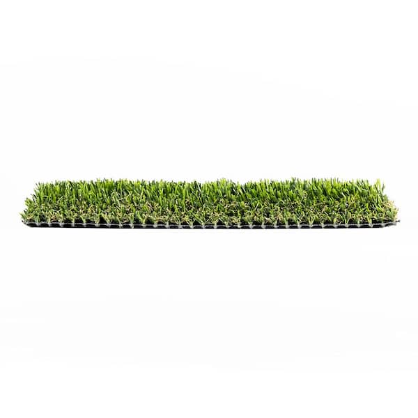 TURF DISTRIBUTORS Eco 82 Lime Green 15 ft. Wide x Cut to Length Artificial Grass Carpet