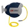 Campbell Hausfeld Retractable Hybrid Air Hose Reel with 3/8 x 50