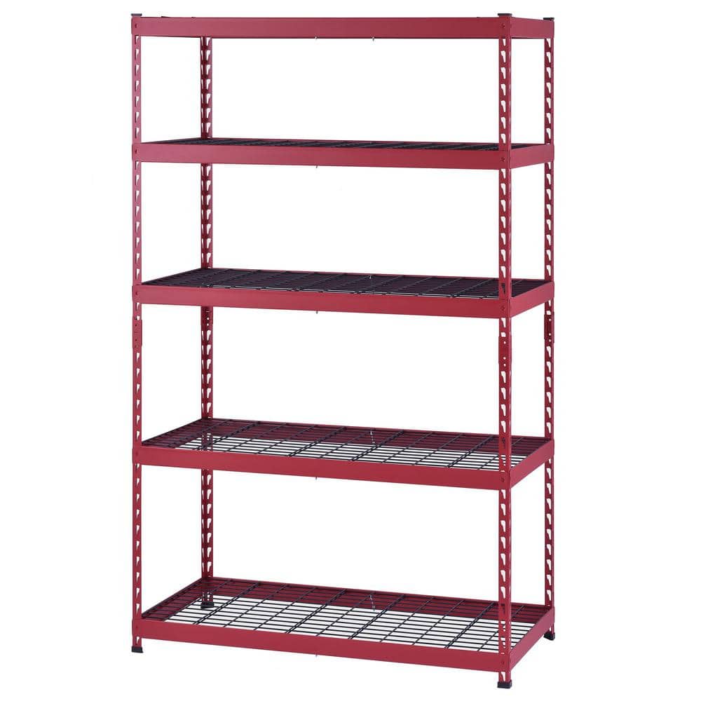 Husky 5Shelf 48 in. W x 24 in. D x 78 in. H, HeavyDuty Steel Shelving