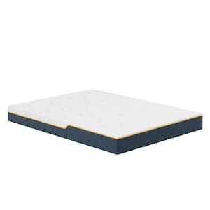 Enliven Size King Medium Gel Memory Foam 8" Mattress with Cooling Air Flow, Bed-in-a-Box, Size King