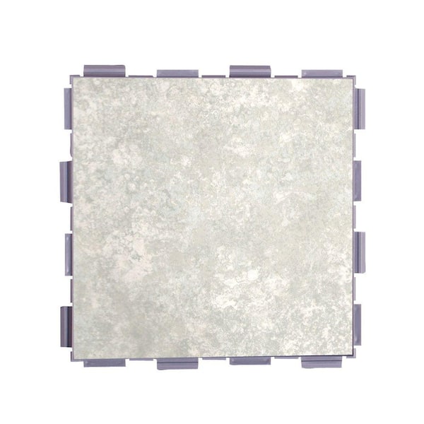 SnapStone Mist 6 in. x 6 in. Porcelain Floor Tile (3 sq. ft. / case)
