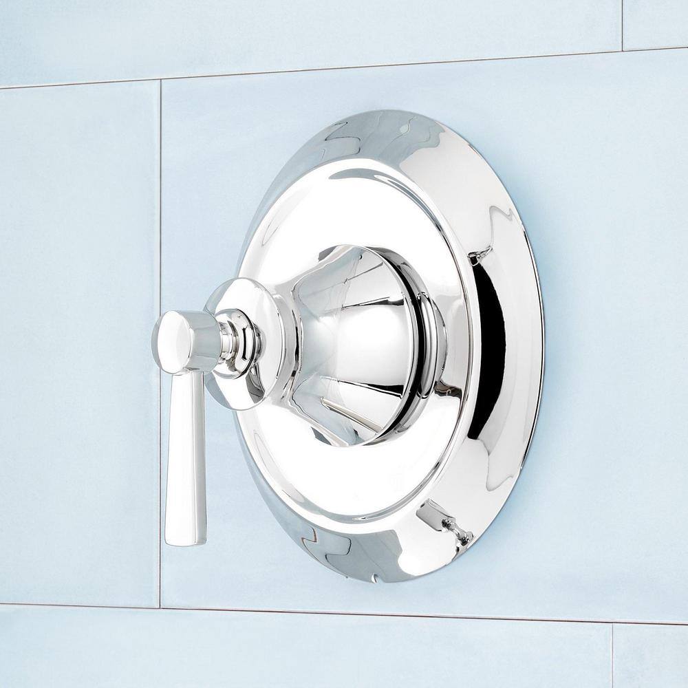 Chrome Wall Mounted Pressure Balance Shower Set