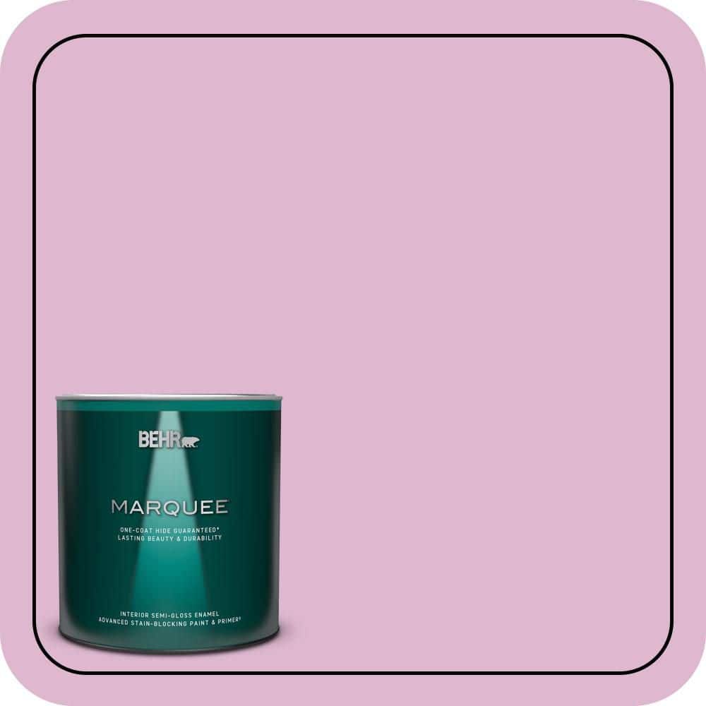 1 qt. #M120-3 Pink Wink Semi-Gloss Enamel Interior Paint & Primer price history on PriceWatchPro
