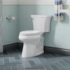 Kohler Highline White Elongated Chair Height 2 Piece waterSense Soft Close Toilet 12 In. Rouugh-In 1.28 GPF K-78276-0