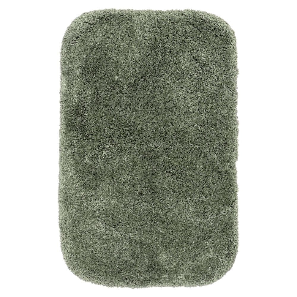 Deep Fern Ultra Plush Nylon Bath Rug, 24" x 40"