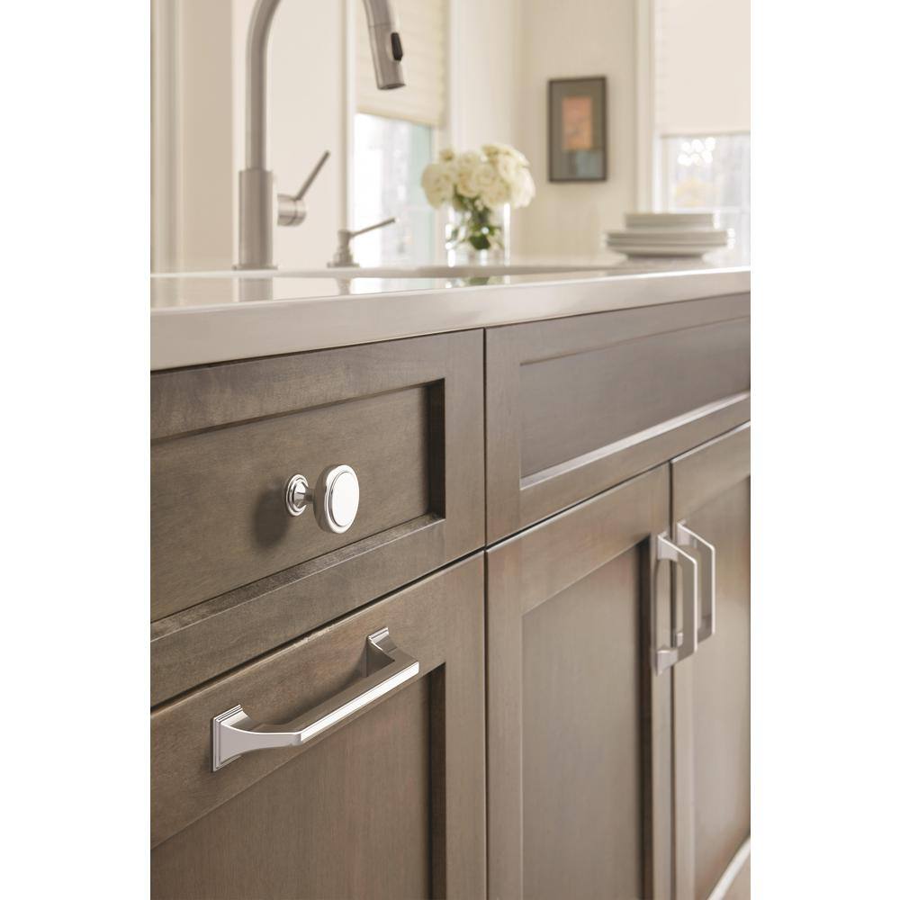 Polished Chrome 3-3/4 inch Cabinet Drawer Pull Handle