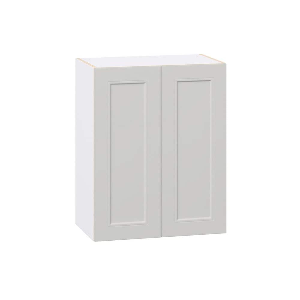 Galveston 24 in. W x 14 in. D x 30 in. H Assembled Shaker Wall Kitchen Cabinet in Light Grey price history on PriceWatchPro
