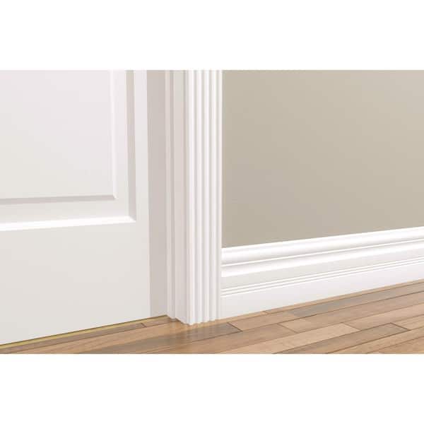 DOOR WINDOW MOLDING Finger Jointed Casing Set Pine Construction Unfinished 7-Pc 