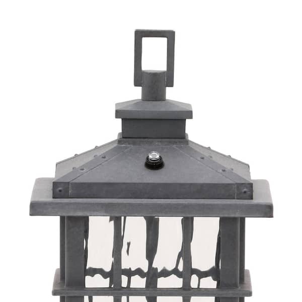 Home Decorators Collection Summit Ridge Zinc Integrated LED