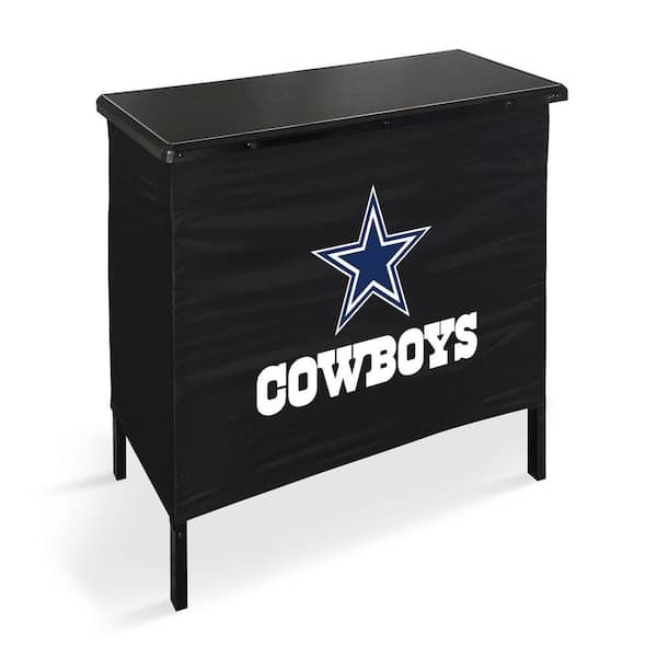 Dallas Cowboys Aluminum Portable Bar with Carry Case and Removable Cover