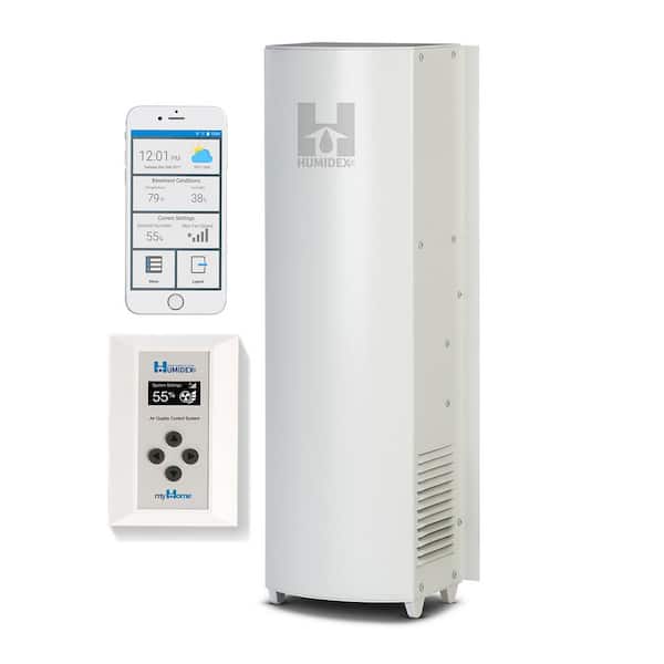 Whole House Crawl Space Digital Ventilation System/Dehumidifier for 3000 sq.ft. with Wi-Fi/Remote Control