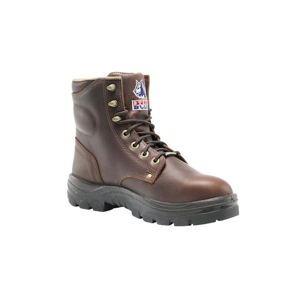 STEEL BLUE Argyle Men's 6 in. W Work Boots Soft Toe in Oak Size 9.5 (W)