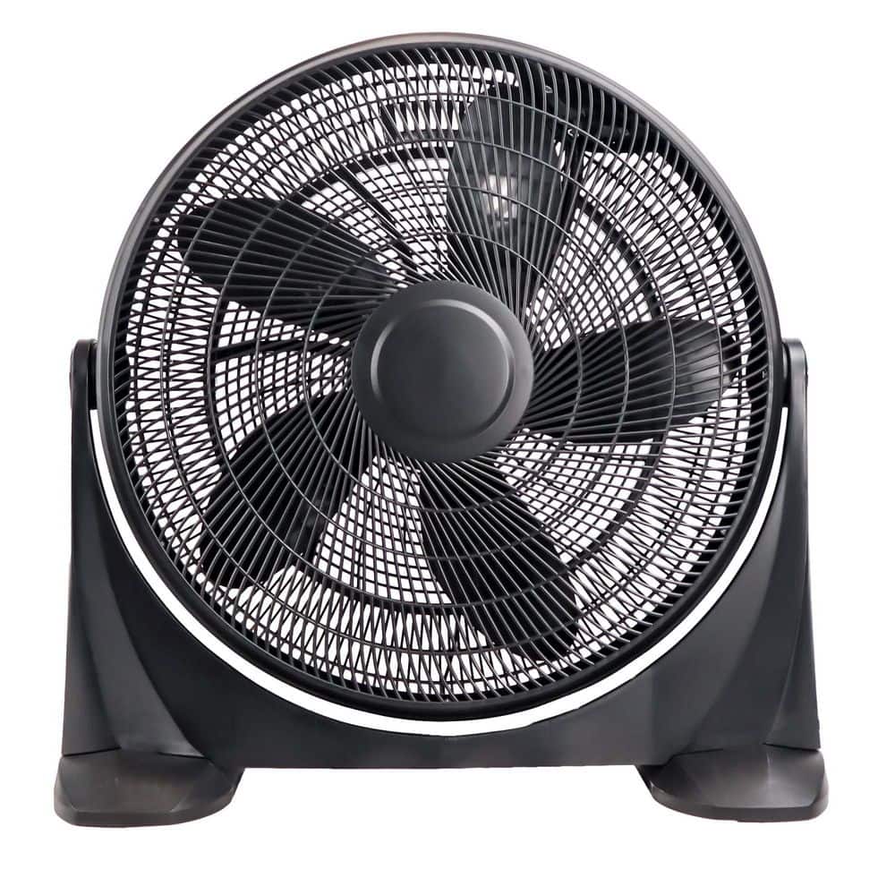 20 in. Air Circulator Fan, High Velocity Floor Fan with Adjustable 180 Tilt,Large Turbo Fan for Home, Bedroom, Black price history on PriceWatchPro