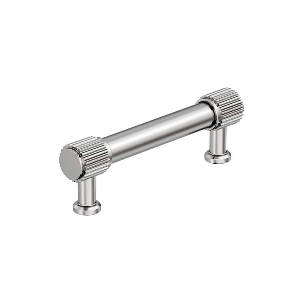 Farewind 3-3/4 in. (96mm) Center-to-Center Polished Nickel Bar Cabinet Pull price history on PriceWatchPro