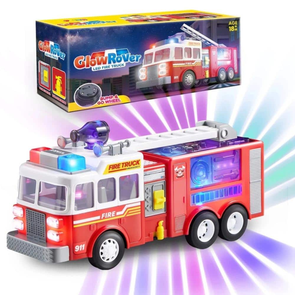 LED Fire Truck Toy for Toddlers price history on PriceWatchPro