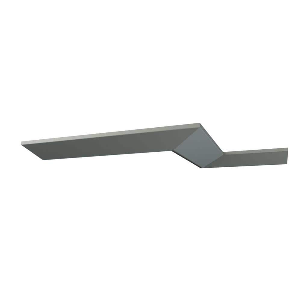 Blair 94.5 in. Unfinished Polyurethane Crown Moulding