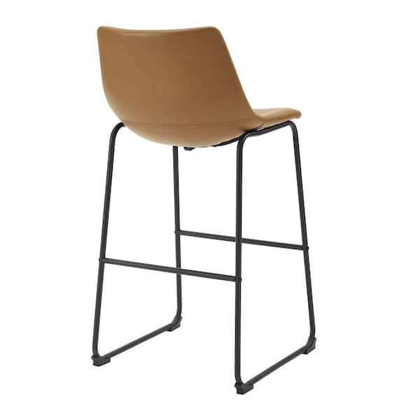 Walker Edison Furniture Company 29-3/8 in. Whiskey Brown