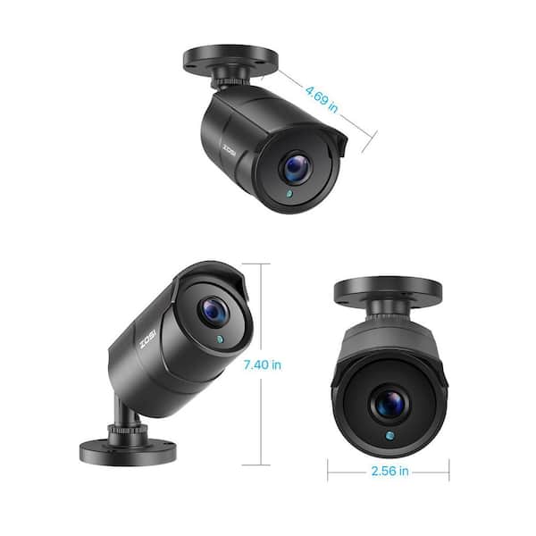 ZOSI 1080P Full HD TVI Hardwired Home Security Camera with Audio
