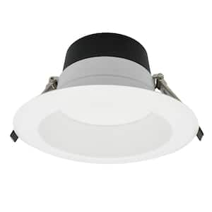 Capella 6 in. Commercial Downlight 120-277 Volt Integrated Recessed Trim Light Adjustable CCT Lumen Boost Wattage