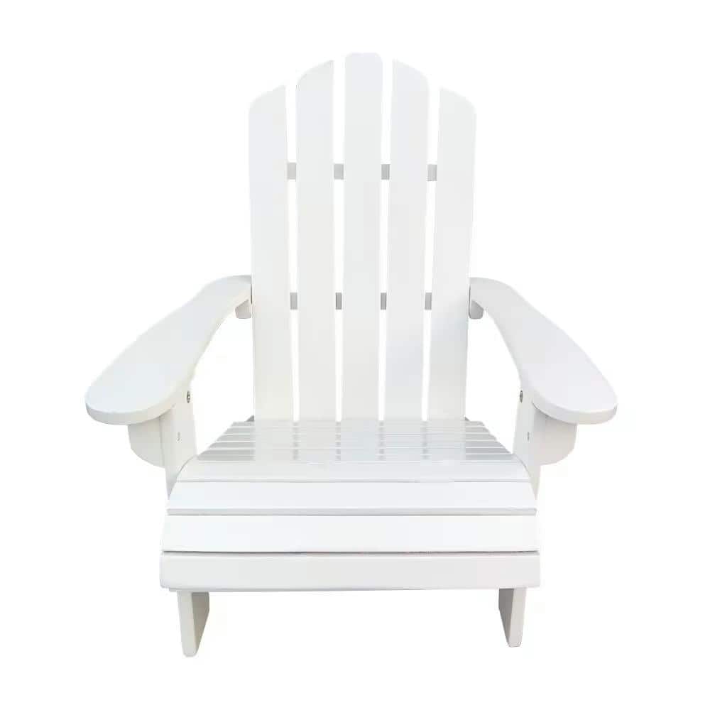 Classic White Folding Wooden Adirondack Chairs (1 Pack), Patio Furniture Type price history on PriceWatchPro